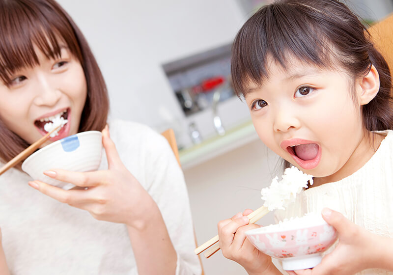 ①しっかり噛めるようになる